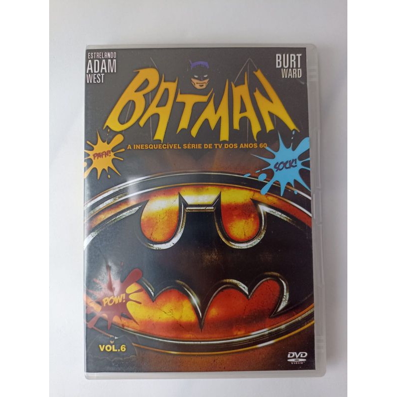 DVD Batman Volume 6 Série anos 60 clássico colecionador