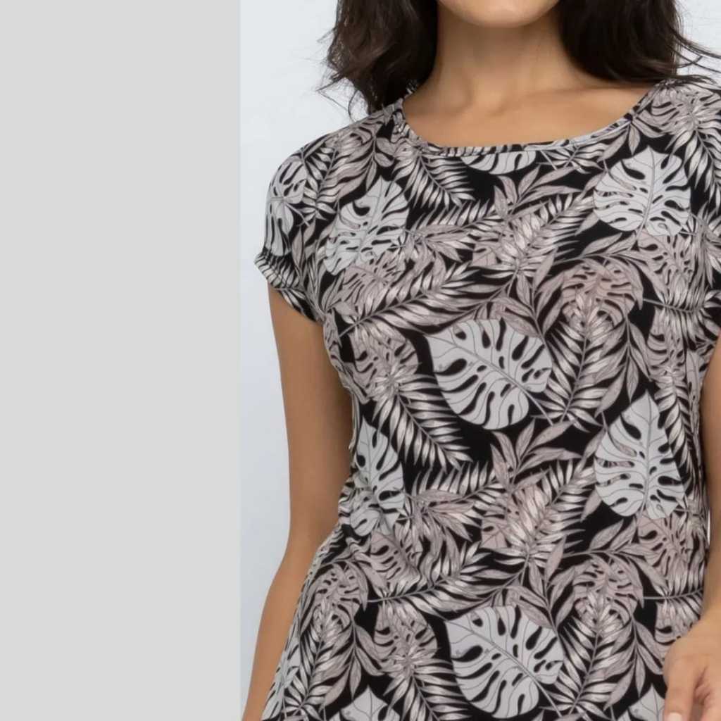 KIT com 2 blusas estampada liganete-preço de fábrica-estampas variadas