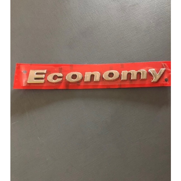 ￼Emblema Letreiro Economy Linha Fiat Ano 2000 Peça Cromada Fita 3M em Oferta na Shopee