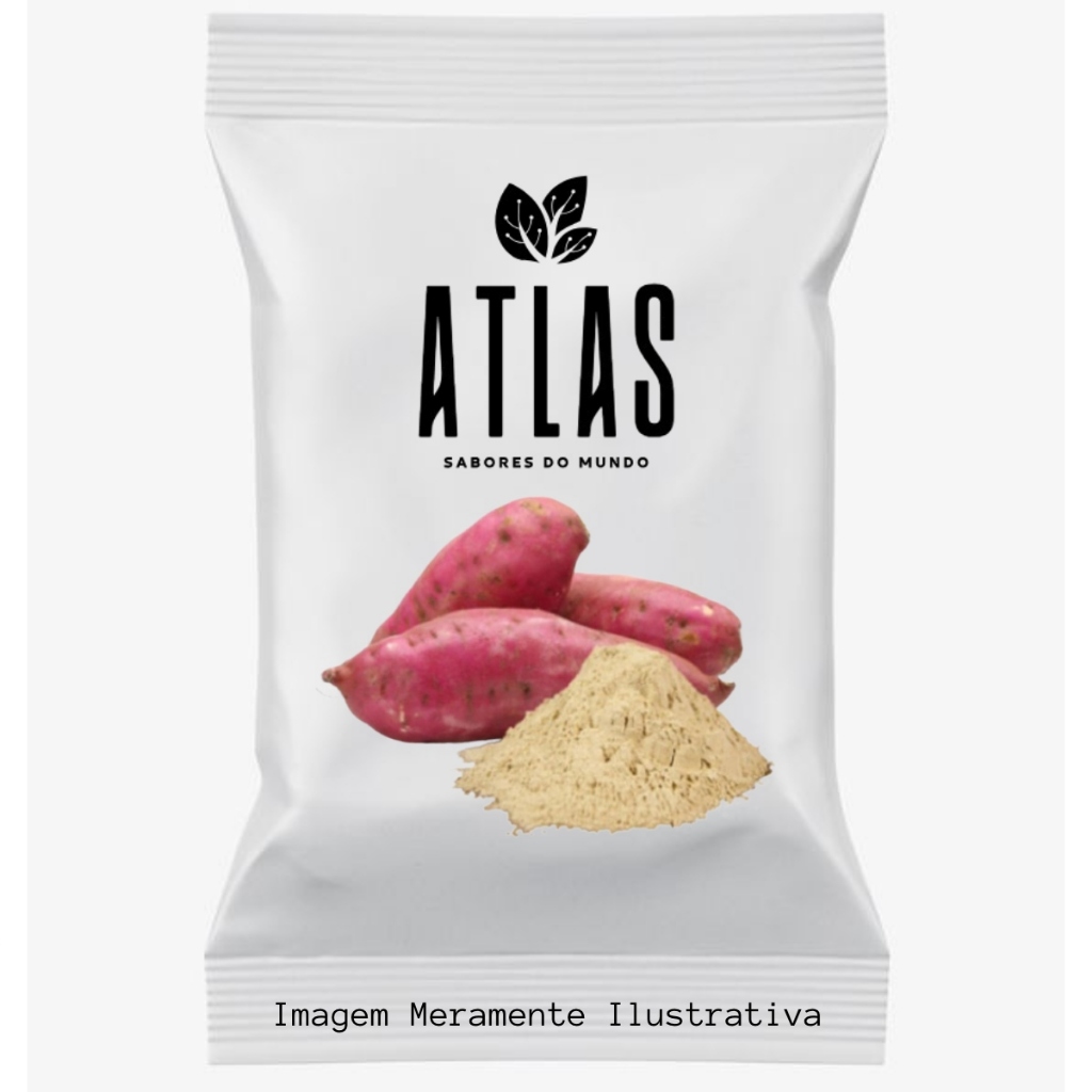 Batata Doce em Pó - PREMIUM 1kg - 500g - 200g - Eire Alimentos em Oferta na Shopee