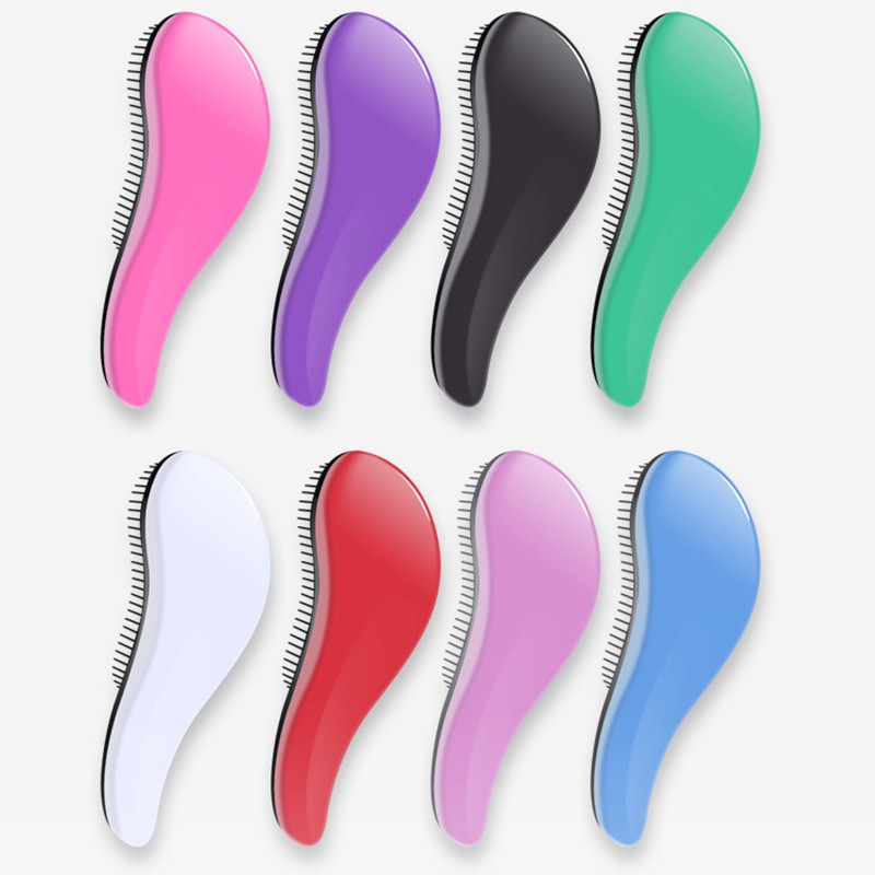 Kit 20 unidades Escovas Mágicas Anti Frizz Desembaraçadora ,com Cerdas Macias Ergonomicas Escolha sua Cor Para Revender