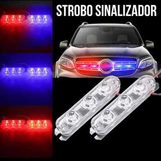 Lanterna Auxiliar Advertência Sinalização Alerta Giroflex Carro Caminhão 12v