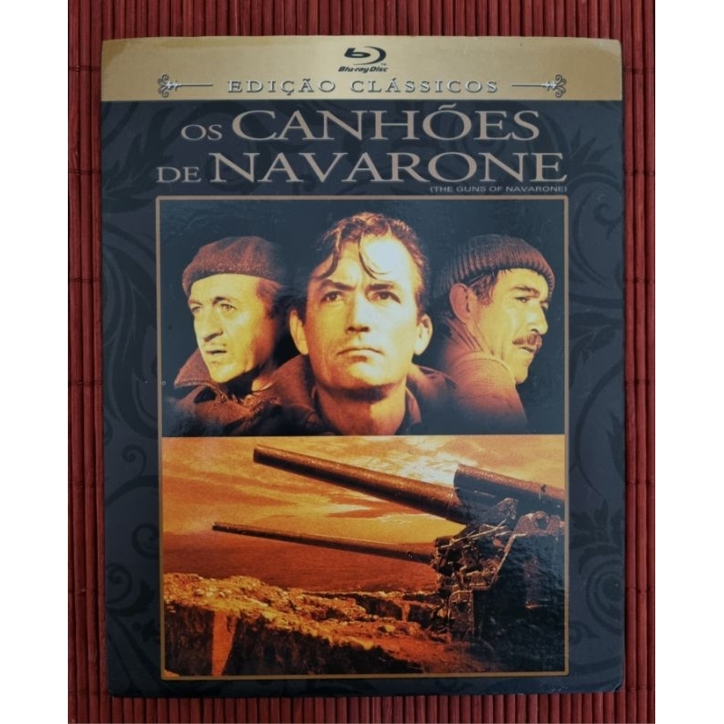 Blu Ray Os Canhões De Navarone - (The Guns Of Navarone) / C/ Luva