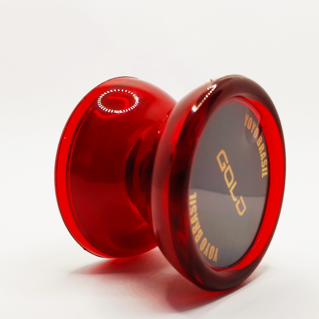 Yoyo Gold Profissional de Rolamento 2025 Gold Com Tecnologia Atual Modelo Premium + 3 Cordinhas (Ioio YO-YO)