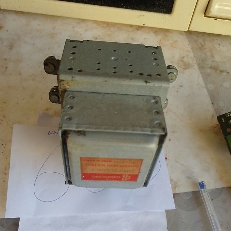 magnetron usado microondas Brastemp bmp40