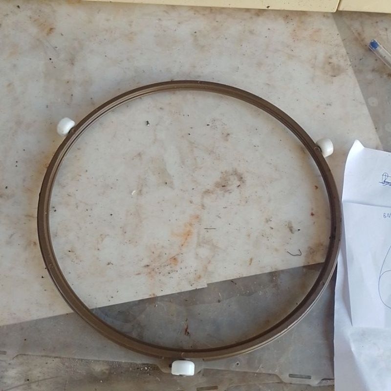 carrinho do prato usado microondas Brastemp bmp40