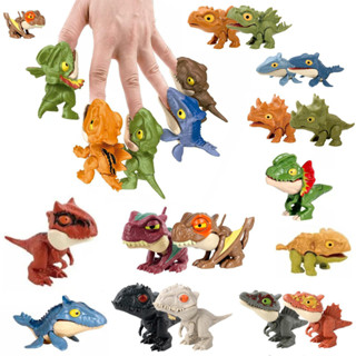 Kit Mini Dinossauros Miniatura Morde Dedo Baby Colecionável Brinquedo Infantil 4/8/10 Unidades em Oferta na Shopee