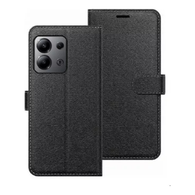 Capa Carteira Flip + Película Para Redmi Note 13 4G / Note 13 5G / Note 13 Pro 5G / Note 13 Pro Plus
