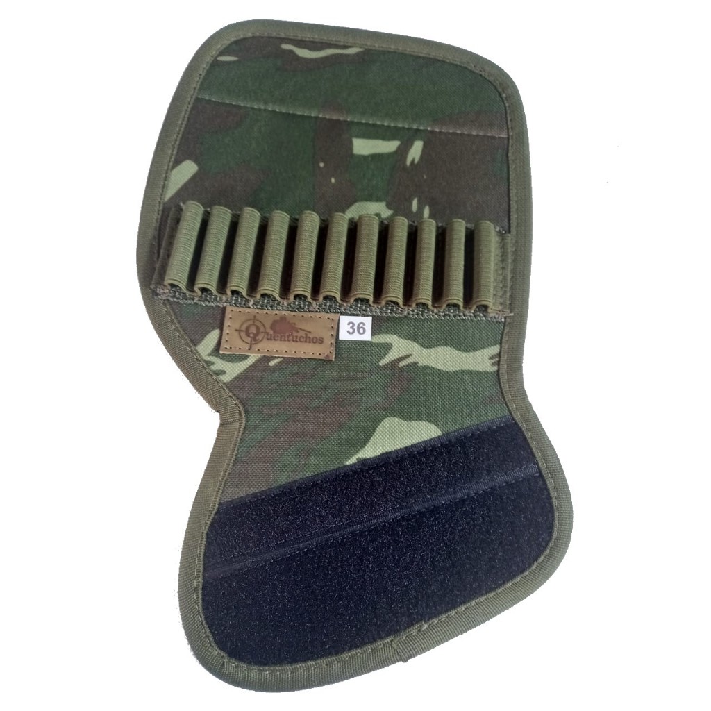 Cartucheira Coronha Camuflada - Cal 36 - Quentuchos