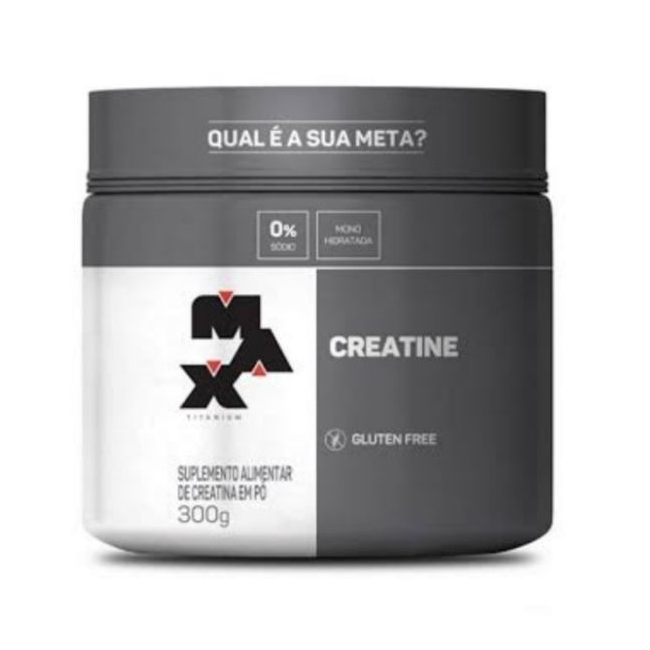 Creatina Monohidratada  Max Titanium 300g