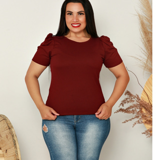 Kit 2 Blusas Feminina Canelada Modelos Aleatórios! (Com leve defeitos) em Oferta na Shopee
