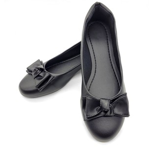 Sapatilha Feminina Bico Redondo Rasteirinha Preta Sandália Confortável Macia Feminino Casual Elegante Moda