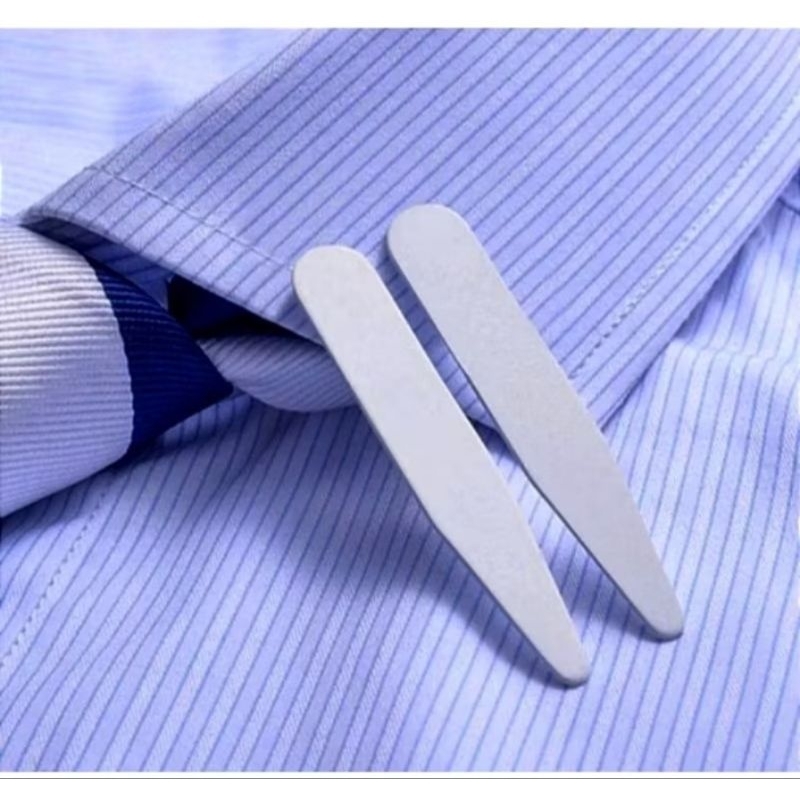 Kit 60 Unid Barbatanas de Colarinho para Camisa Social Unissex em Oferta na Shopee