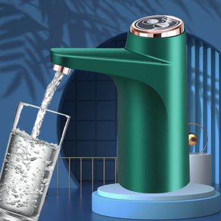Bebedouro bomba elétrica USB Botão Automático agua recarregável dispenser Universal Carregamento em Oferta na Shopee