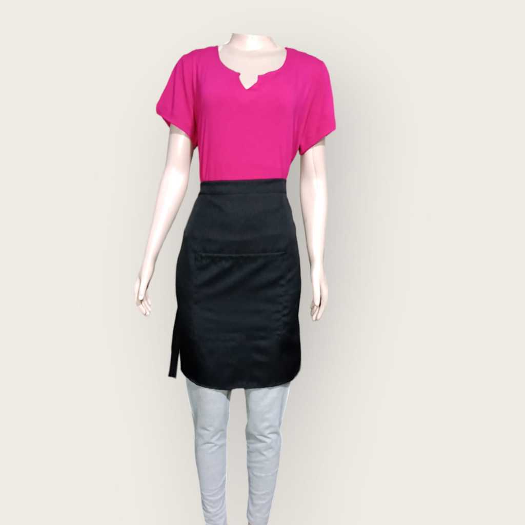 Avental Cintura com Bolso Frontal Oxford Chef Cozinha Barista Garçon em Oferta na Shopee