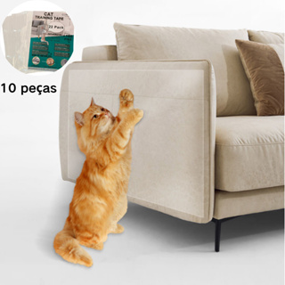 Kit 10 peças protetor sofá gato de transparente Anti Arranhões Adesivo Proteção protege móveis sofá em Oferta na Shopee