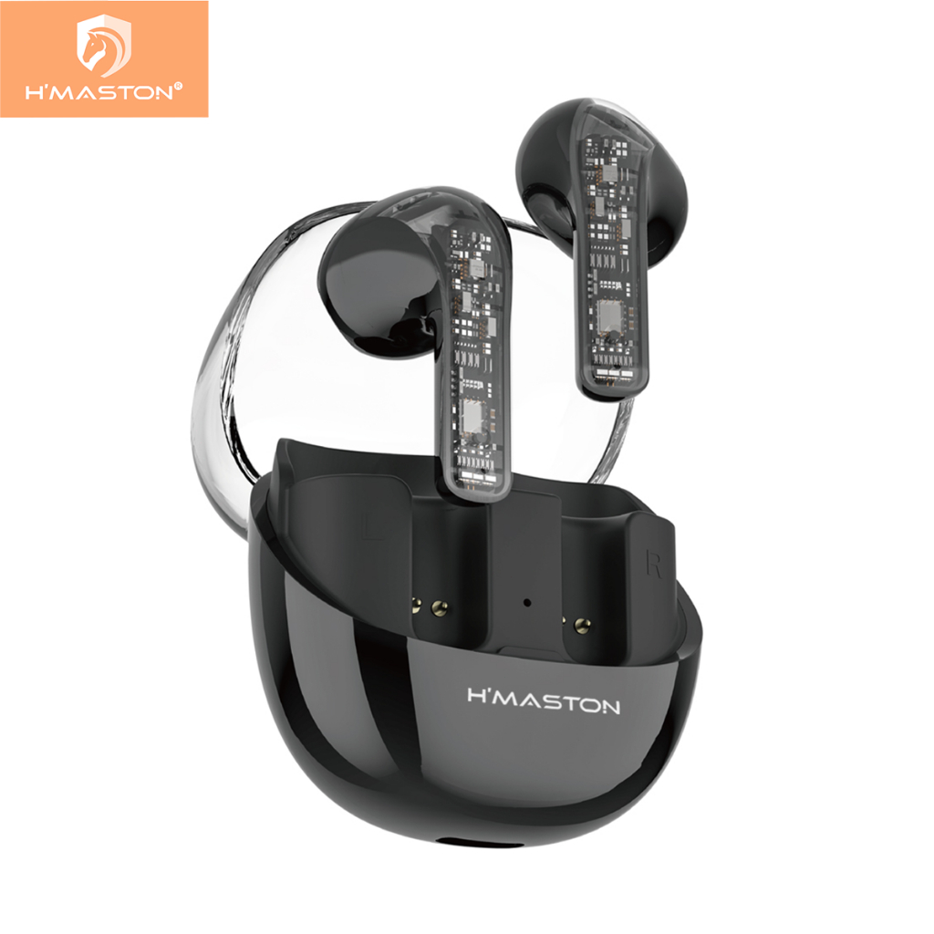 H'maston  RS-41 Fone de ouvido sem fio com bluetooth 5.3 - Audio