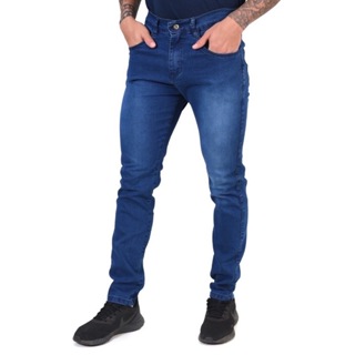 Calça Jeans Skinny Com Ziper Lycra Elastano Masculina Nova Tendencia em Oferta na Shopee