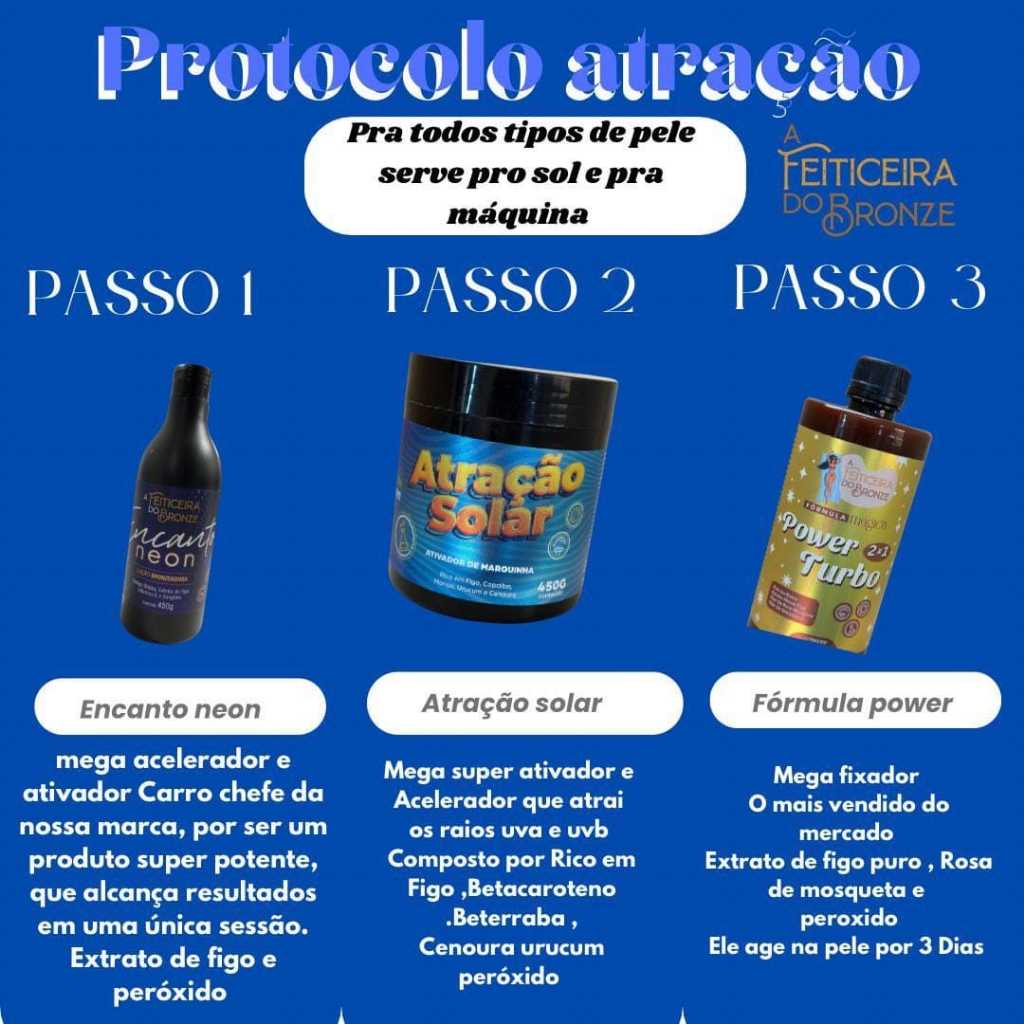 Kit Ana Bela Chick - Atração solar - Power 2x1 - Encanto Neon em Oferta na Shopee