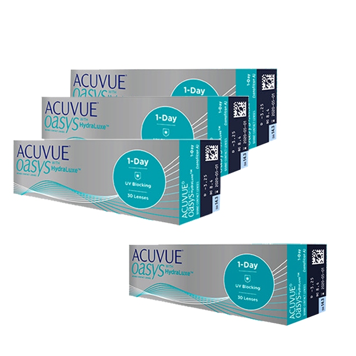 Lente De Contato 1 Day Acuvue Oasys 3+1 - Health