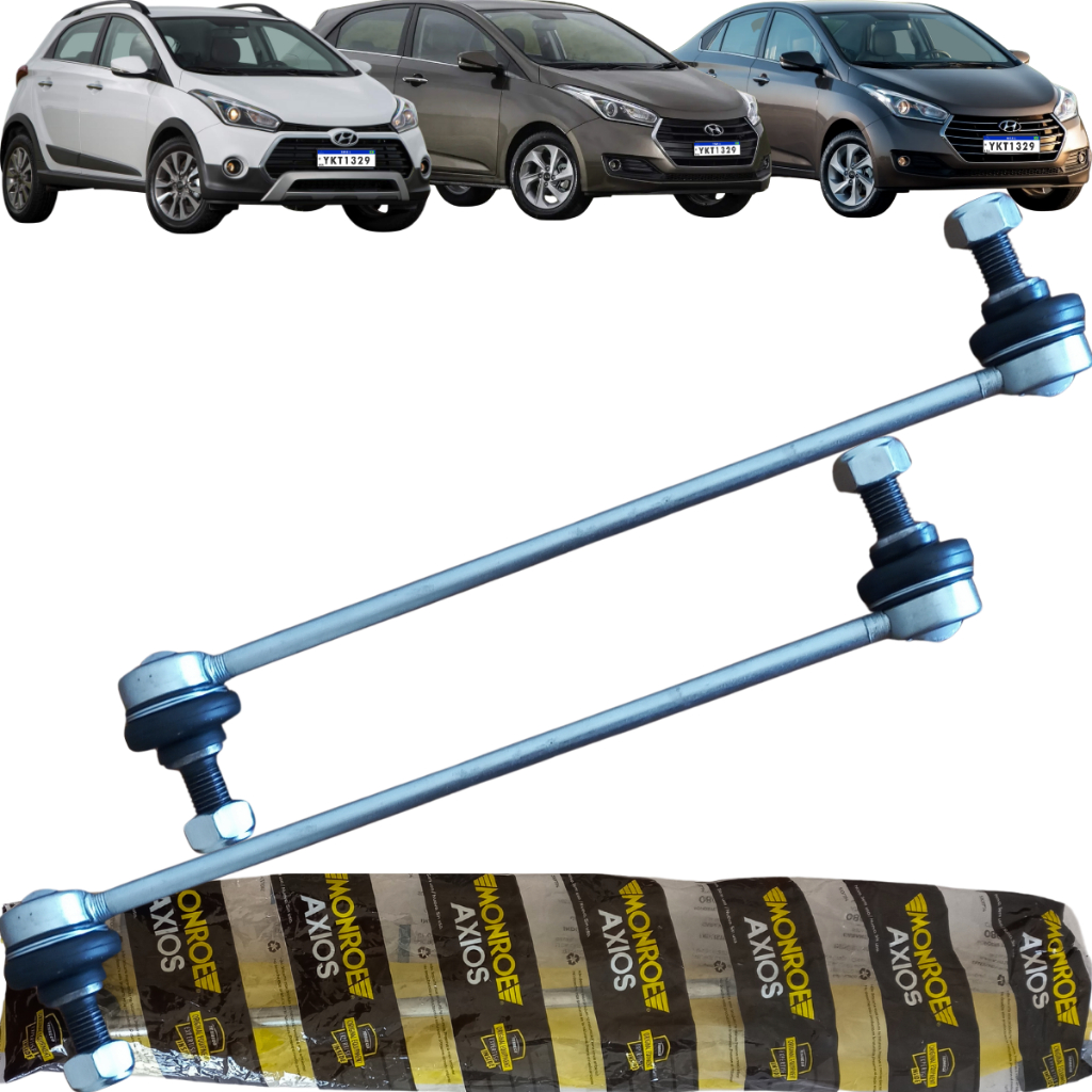 Par de Bieleta Dianteira Esq/Dir Axios HB20 HB20S HB20X