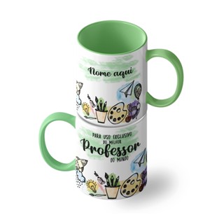 Caneca Exclusiva Melhor Professor (a) Do mundo Presente personalizado - 5004 em Oferta na Shopee