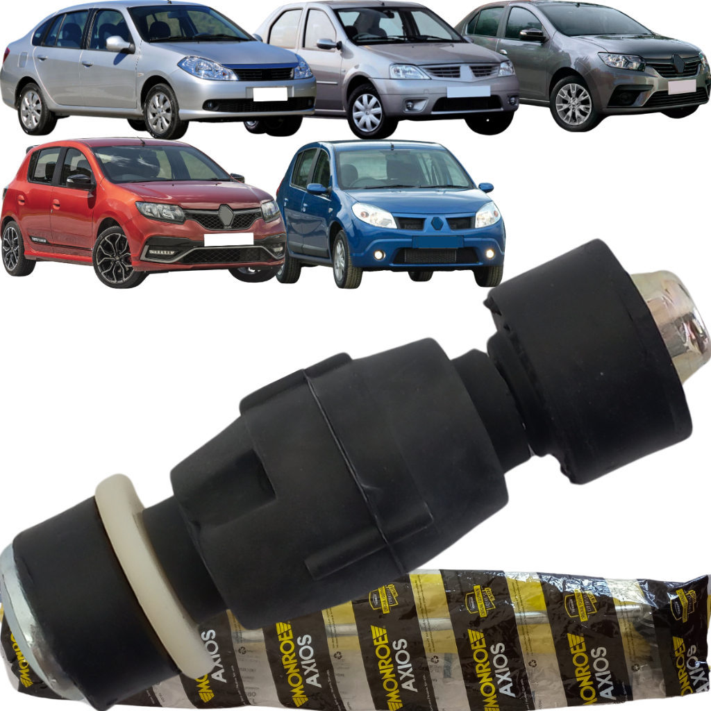 Bieleta Dianteira Original Axios/Monroe Logan Sandero Symbol em Oferta na Shopee