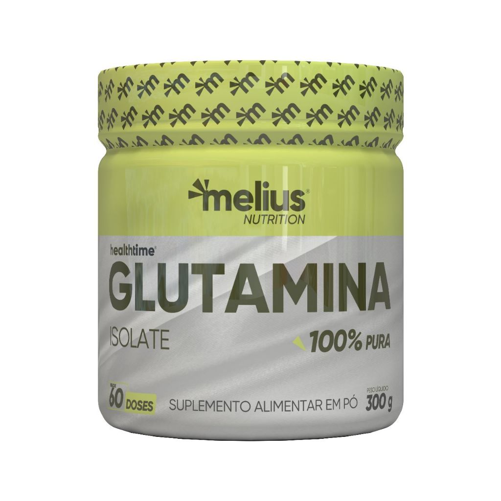 Glutamina 300g 100% pura - Health Time