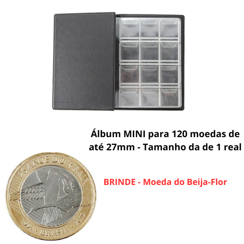 Álbum MINI para 120 moedas