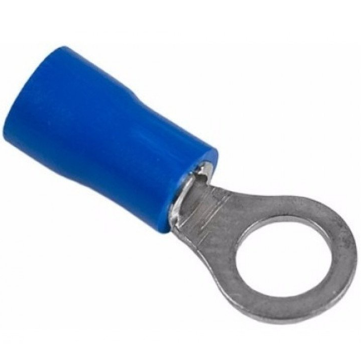 50X Terminal Pre Isolado Olhal 2,5mm Azul Rv2-5 C/ (50pçs)