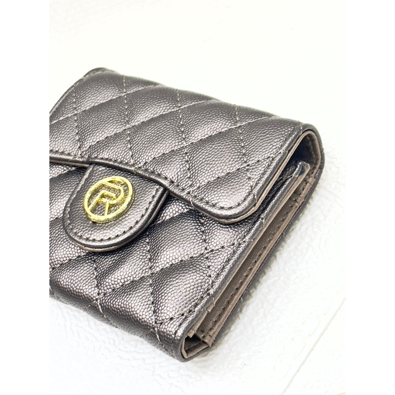 Moda feminina carteira Duplas PAVAO DE OURO carteira pequena