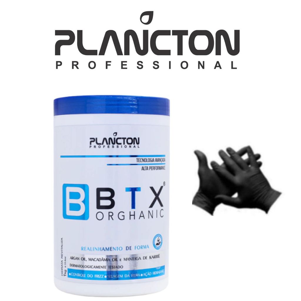 BTX Orghanic Redução de Volume + Luvas - Plancton