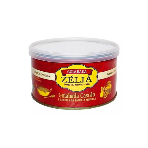 Goiabada Cascão Zélia 400gr Iguaria De Lata Não Contém Glúten