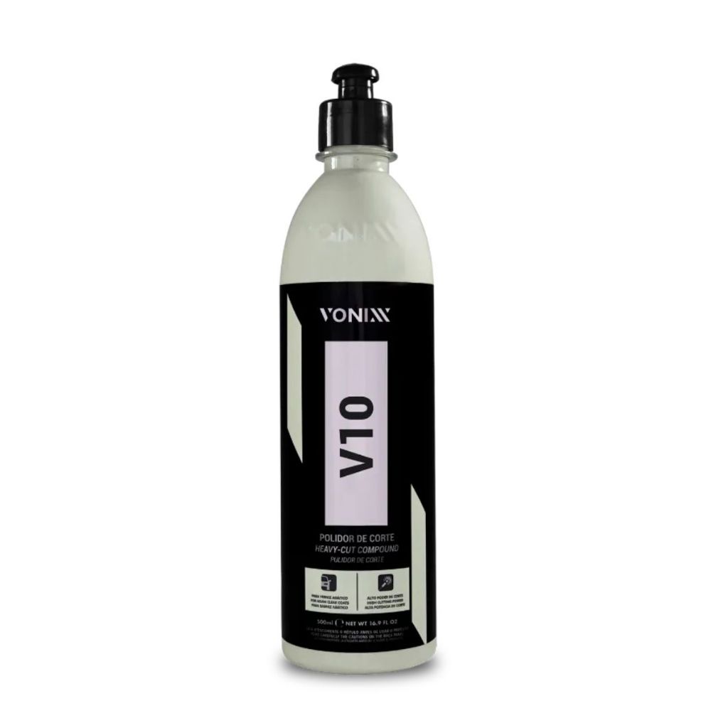 V10 Polidor De Corte Para Verniz Asiático 500ml Vonixx em Oferta na Shopee