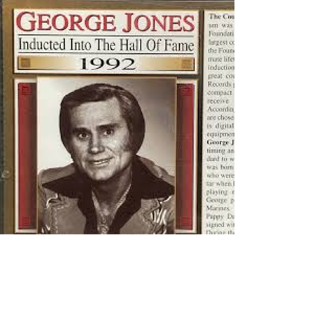 cd George Jones Induzido ao Hall da Fama 1992 import lacrado