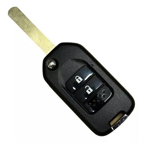 Chave Canivete Civic Crv Fit Lamina A 2014 2015 2016 Acima