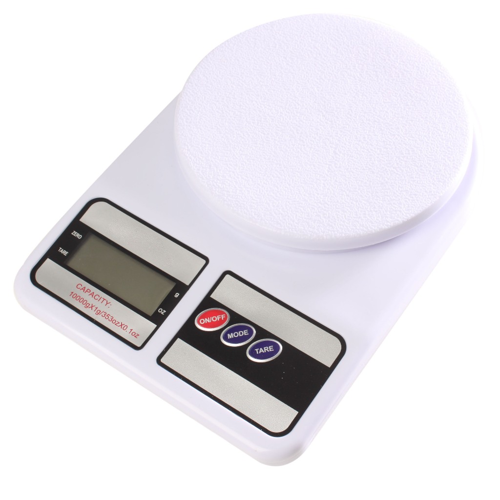 Balança 10kg De Cozinha Digital Pesa Alimentos Produtos Desligamento Automático Precisão Três Funções Pesa Em Kg Ou OZ