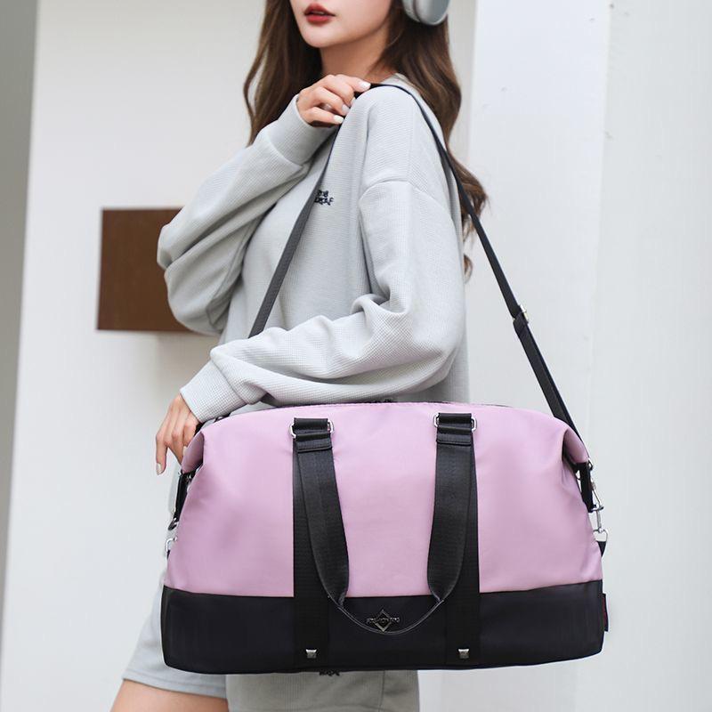 Mochila Bolsa De Viagem Academia Sport Com Bolso Impermeável Alça Lateral em Oferta na Shopee