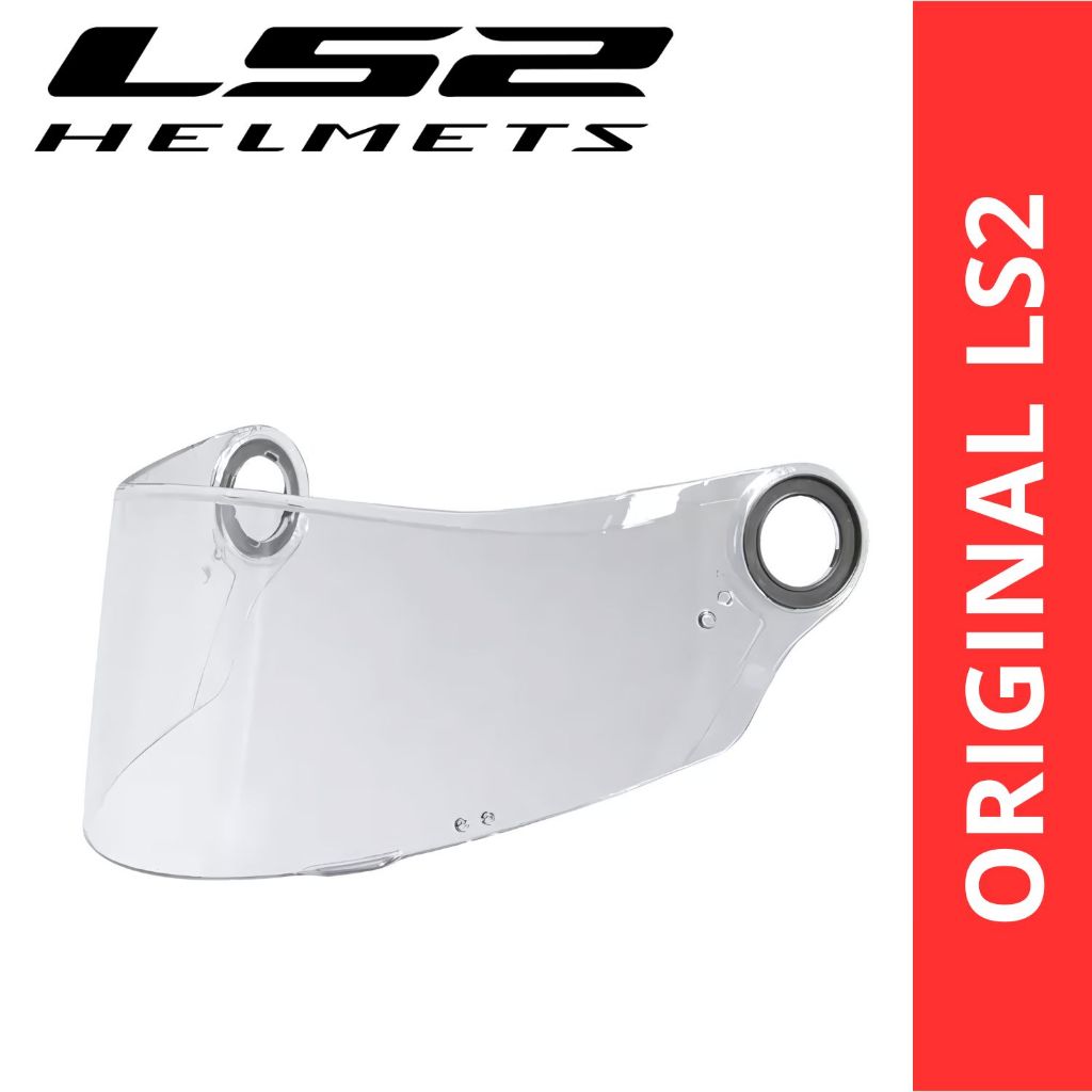 VISEIRA CAPACETE LS2 FF358 FF396 CRISTAL TRANSPARENTE CLEAR ORIGINAL