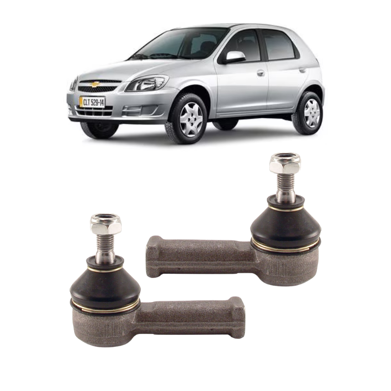 Par Terminal Direção Celta, Corsa Classic e Prisma (1994-2014) em Oferta na Shopee