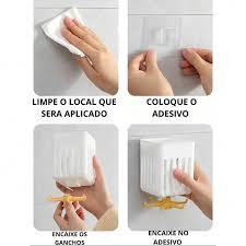 Gancho de Cozinha Para Pendurar Utensílios Facas Garfos Com Gancho Giratório Plástico