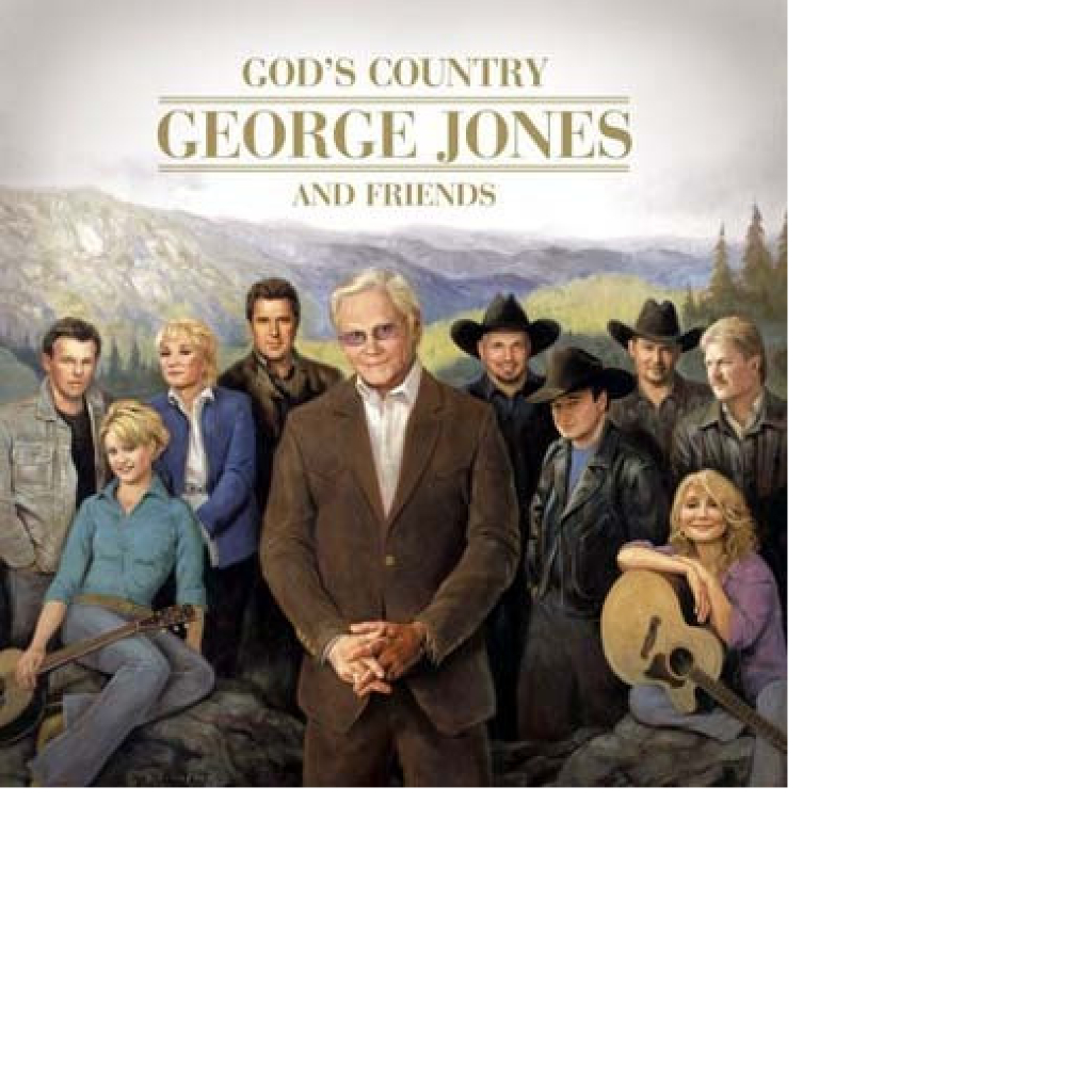cd God's Country: George Jones And Friends duplo import lacrado