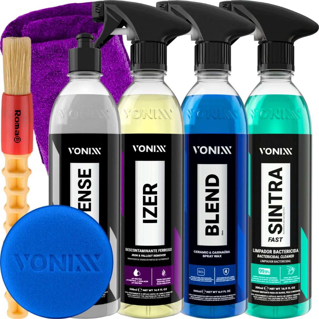 Kit Descontaminante Izer Cera Blend Sintra Fast Intense Vonixx