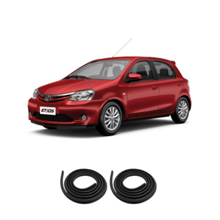 Kit Borracha Vedação 2 Portas Traseira Etios 2012 A 2021 em Oferta na Shopee