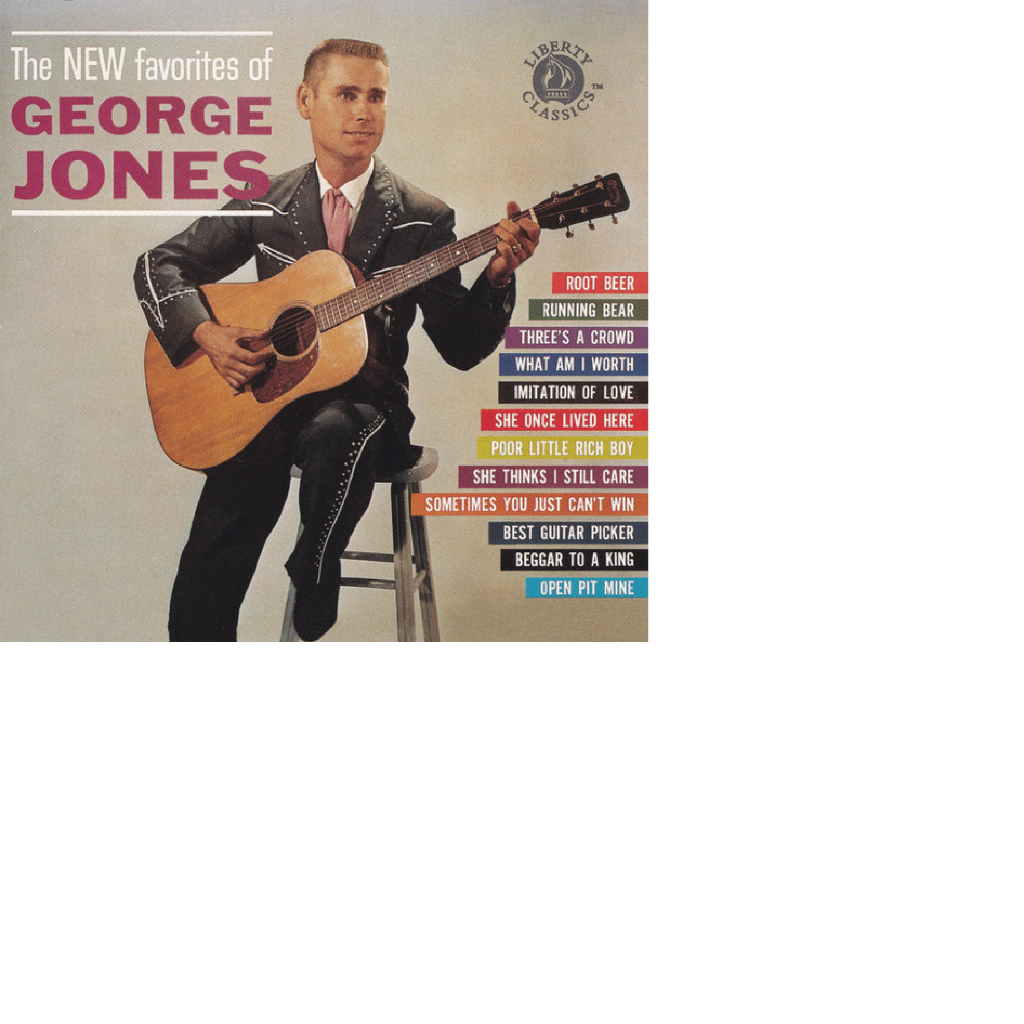 cd George Jones – The New Favorites Of George Jones import lacrado