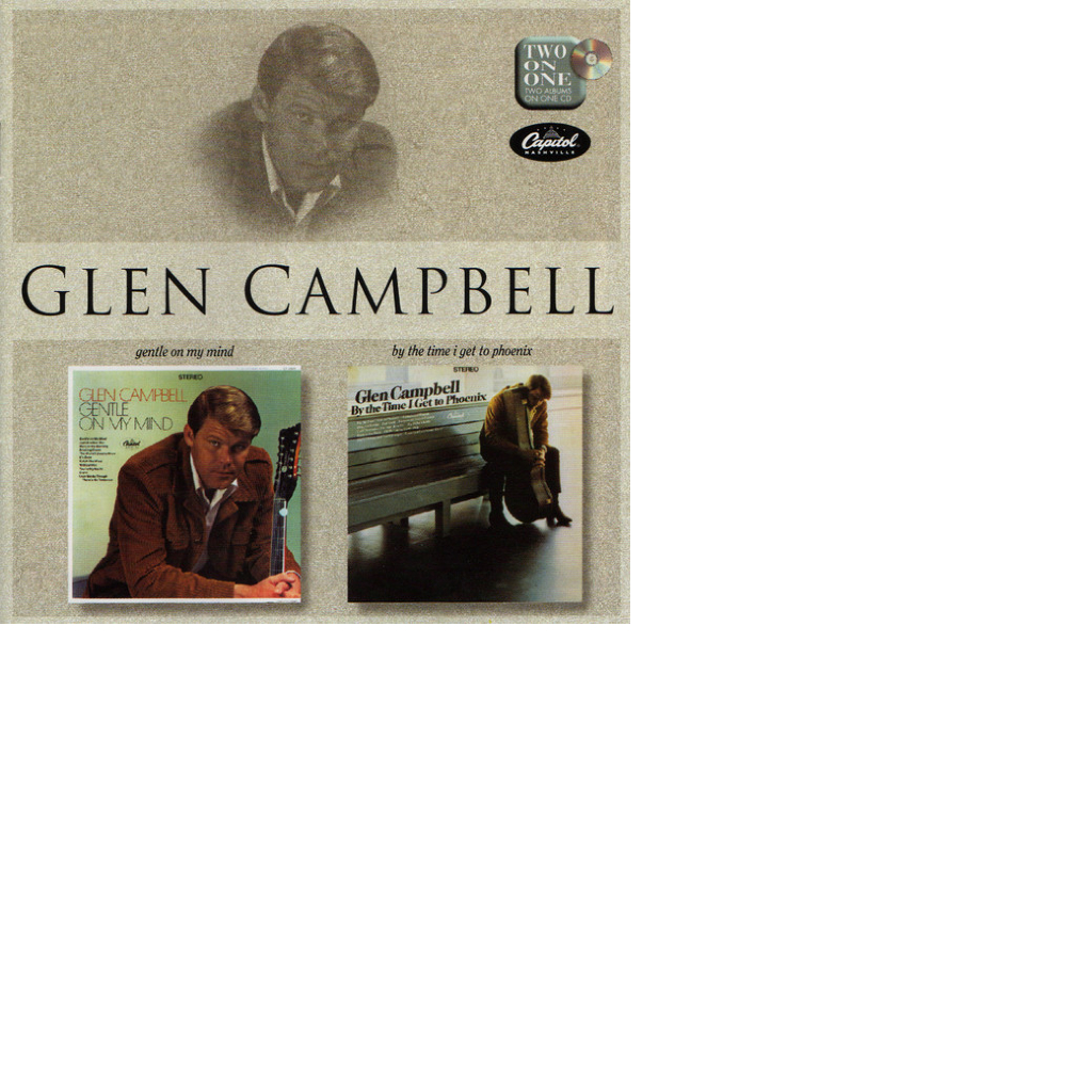 cd Glen Campbell – Gentle On My Mind / By The Time I Get To Phoenix import lacrado