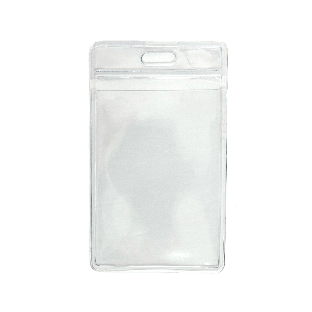 50 Bolsas Porta Crachás/Cartão em PVC Transparente 58X89mm em Oferta na Shopee