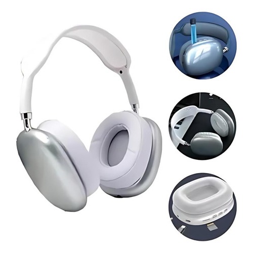 Fone De Ouvido P9 Bluetooth Headphone Sem Fio Over-ear Air resistente e confortavel