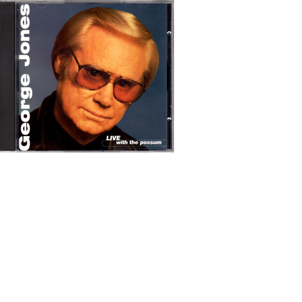 cd George Jones (2) – Live With The Possum import lacrado
