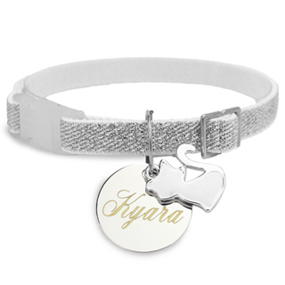 Coleira para Gato Yoo Pets Regulável Elástica com Identificação Nome e Telefone em Oferta na Shopee